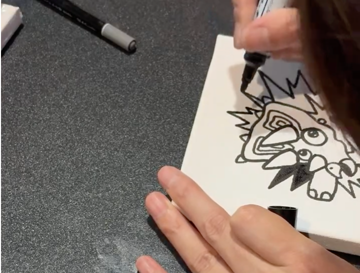 トリケラトプス 【001】Live Drawing