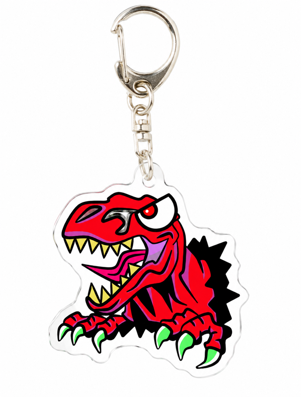 恐竜 アクリルキーホルダー DinoRenny SUE 全6色 50mm