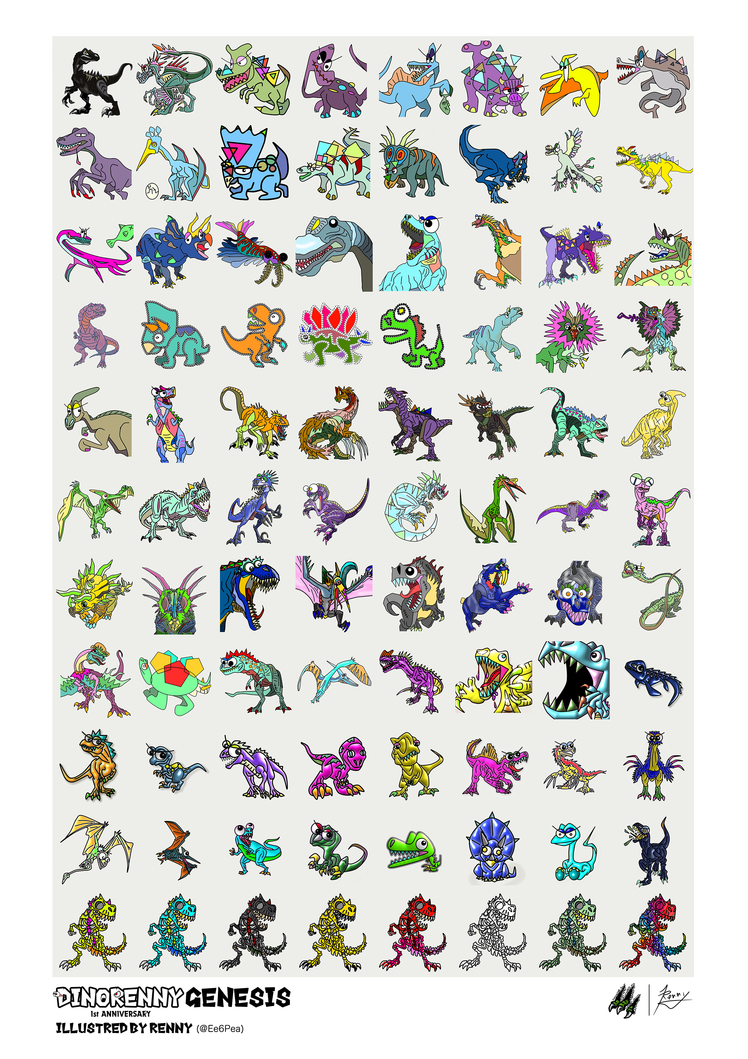 ポスター【GENESIS】1st Anniversary